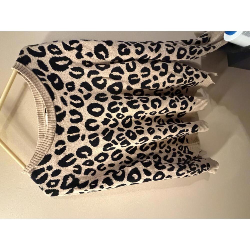a.n.a Leopard Print Sweater XXL